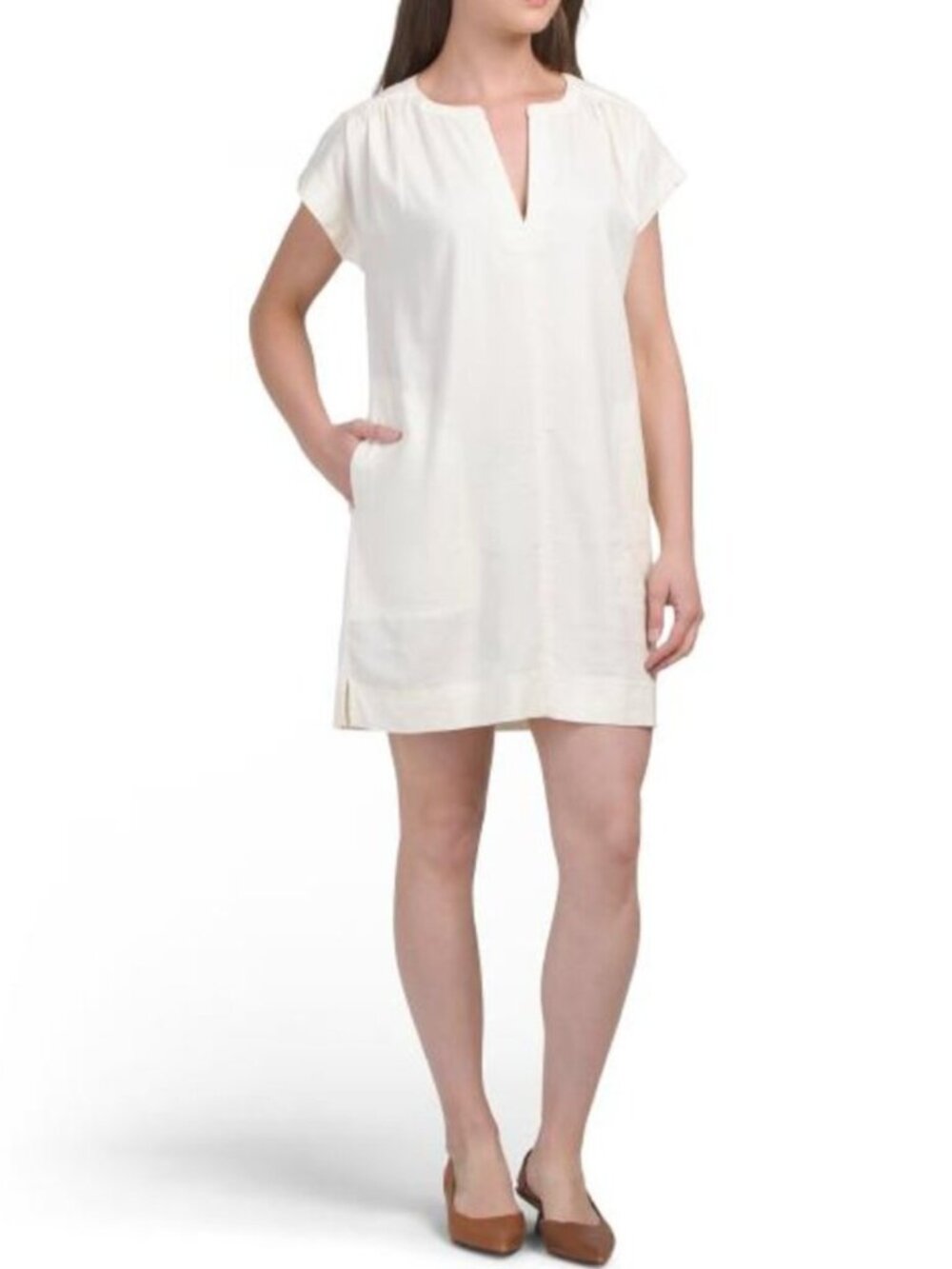 SPLENDID Linen Blend Ivy Mini Dress